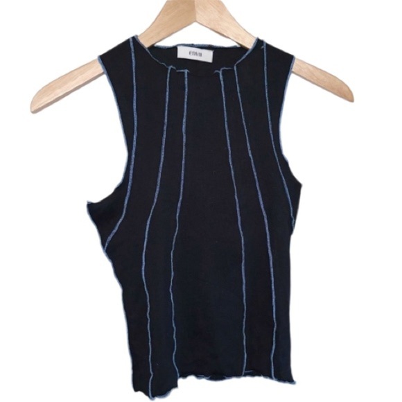 Envii Black Eneva Workout Tee Stretch Crop Top XS Gym - Picture 8 of 8